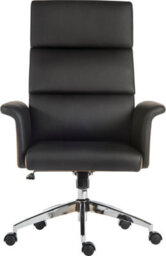 Teknik Elegance High Back Executive Chair Black With Gas Lift Seat Height And Adjustable Tilt - thumbnail 2