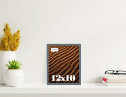 12X10 Grey Picture Frame (30.5 X 25.4Cm) Poster, Photo, Artwork, Gallery Wall Or Print - thumbnail 2