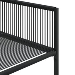 Walplus 13 Piece Garden Outdoor Dining Set Suitable For Backyard, Patio Black Poly Rattan - thumbnail 7