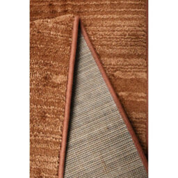 Melrose Athena Textured Orange Large Indoor Area Rug 160/240Cm - thumbnail 3