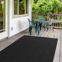 The Rugs Ecology Collection Outdoor Rugs In Black 500B - thumbnail 8