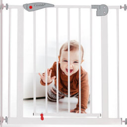Crystals Baby Safety Gate Home Pet Dog Barrier Stair Safe Secure Doorway Guard 75 To 85Cm - thumbnail 5