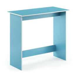 Walplus Furinno Simplistic Study Table, Light Blue/white - thumbnail 4