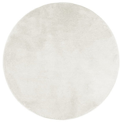Berkfield Modern Rug Oviedo Short Pile Cream Size  160 Cm