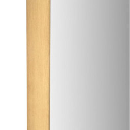Pacific Lifestyle Oval Wall Mirror Gold Metal Slim Frame 60X90Cm Contemporary - thumbnail 7
