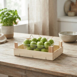 Green Ornamental Crab Apples - Decorative Fruit - thumbnail 1