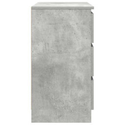 Berkfield Sideboard With Drawer Concrete Grey 71X35X65 Cm Engineered Wood - thumbnail 7
