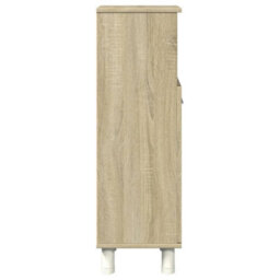 Walplus Bathroom Cabinet Sonoma Oak 30.5X30X95 Cm Engineered Wood - thumbnail 5