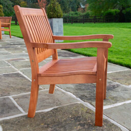 Rowlinson Willington Hardwood Armchair - thumbnail 4