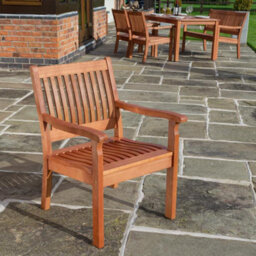 Rowlinson Willington Hardwood Armchair - thumbnail 1
