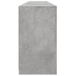 Vidaxl Sideboard With Led Lights Concrete Grey 202X37X67 Cm - thumbnail 8