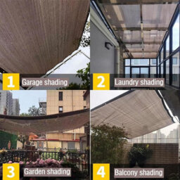 Brown 3X5M Rectangular Shade Sail - thumbnail 5