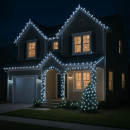 HSD 100 Led White String Lights (6.9M) - Battery Fairy Lights For Christmas, Weddings, And Home Decor - thumbnail 1