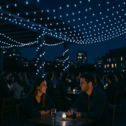 HSD 100 Led White String Lights (6.9M) - Battery Fairy Lights For Christmas, Weddings, And Home Decor - thumbnail 2