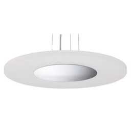 Luminosa Lighting Luminosa Notte Pendant 28W Led Round 3000K, 1800Lm, Polished Chrome/frosted Acrylic - thumbnail 5