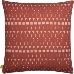 Furn. Pacha Smile Geometric 100% Recycled Feather Filled Cushion - thumbnail 2