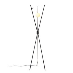 Darphe Creative Tripod Floor Lamp, Living Room Decoration Moon Shaped Bedroom Floor Lamp, Foot Switch - thumbnail 3