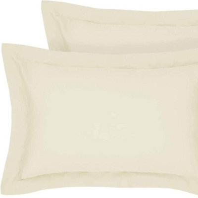 Homes & Linen Pillow Cases 200 Thread Count Egyptian Cotton Pillowcases 2 Pack Soft Cosy And Breathable Envelope Closure Cotton Pillow Cases 50X