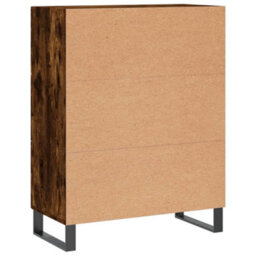 Berkfield Classic Sideboard Smoked Oak 69.5X34X90 Cm Engineered Wood - thumbnail 8