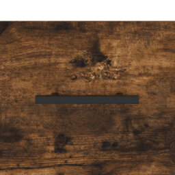 Berkfield Classic Sideboard Smoked Oak 69.5X34X90 Cm Engineered Wood - thumbnail 9