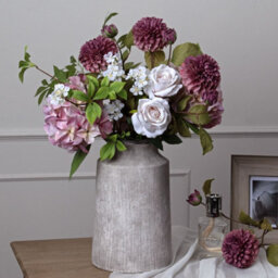 Hill Interiors Uk Homeliving Bloomville Urn Stone Vase - thumbnail 3