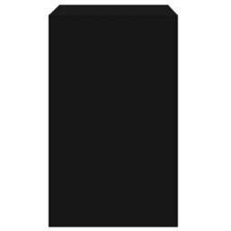 Berkfield Shoe Cabinet Black 60X42X69 Cm Engineered Wood - thumbnail 6