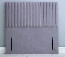 Comfy Deluxe 4Ft 54Inch Black Naples Velvet Apollo Floorstanding Headboard