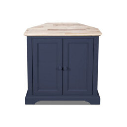 Statement Furniture Florence Corner Sideboard With Cupboard - Navy Blue - thumbnail 5