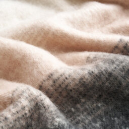 Allure Bath Fashions Ombre Faux Mohair Throw - Soft Fringed Blanket 130 X 170Cm - Grey - thumbnail 6