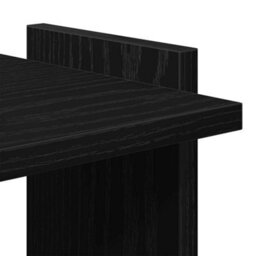 Berkfield Bookcase 3-Tier Black 60X30X120 Cm Engineered Wood - thumbnail 7