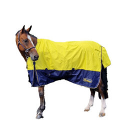 "Whitaker Hornsea Horse Combo Neck Turnout Rug Yellow (6 3"")" - thumbnail 1