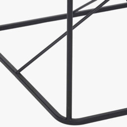 Pacific Lifestyle Roxy Glass And Black Metal Coffee Table - thumbnail 7