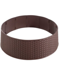 Werchristmas 65 Cm Brown Rattan Effect Christmas Tree Collar - thumbnail 1
