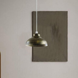 29Cm Brushed Brass Ceiling Lamp Shade Metal Pendant Light Shade For Kitchen & Living Room - thumbnail 4