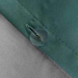 Ohs Reversible Duvet Cover Pillowcase Bedding Set, Teal Grey- Single - thumbnail 4