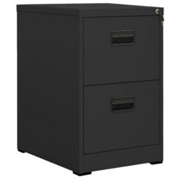 Berkfield Filing Cabinet Anthracite 46X62X72.5 Cm Steel