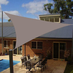 Grey 4X4X5.7M Triangular Shade Sail Waterproof - thumbnail 5