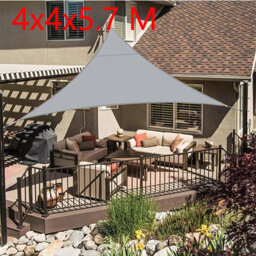Grey 4X4X5.7M Triangular Shade Sail Waterproof - thumbnail 2
