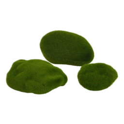 Hill Interiors Faux Moss (Pack Of 3) Green (One Size) - thumbnail 2