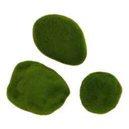 Hill Interiors Faux Moss (Pack Of 3) Green (One Size) - thumbnail 3