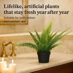 Artificial Potted Plant Faux Greenery For Indoor And Outdoor, Lifelike Decorative Houseplant, Ideal For Home, Office, Garden - thumbnail 7