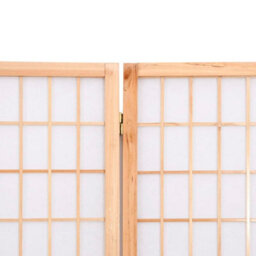 Berkfield Folding 3-Panel Room Divider Japanese Style 120X170 Cm - thumbnail 6