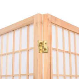 Berkfield Folding 3-Panel Room Divider Japanese Style 120X170 Cm - thumbnail 5