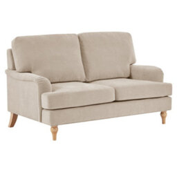 Furniture in Fashion Hampshire Fabric 2 Seater Sofa In Stone - thumbnail 3