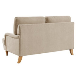 Furniture in Fashion Hampshire Fabric 2 Seater Sofa In Stone - thumbnail 5