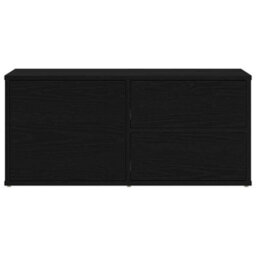 Walplus Tv Stand With Drawer Black 80 X 34 X 35.5 Cm Engineered Wood - thumbnail 7