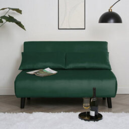 Aurora Double Sofa Bed  Green Velvet - thumbnail 3