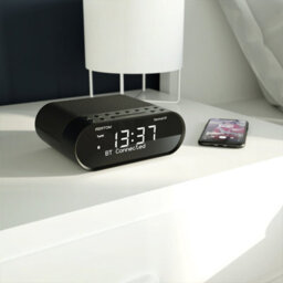 Azatom Revival R1 Dab / Dab+ Clock Radio Alarm With Bluetooth (Black) - thumbnail 3
