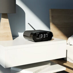 Azatom Revival R1 Dab / Dab+ Clock Radio Alarm With Bluetooth (Black) - thumbnail 2