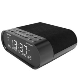 Azatom Revival R1 Dab / Dab+ Clock Radio Alarm With Bluetooth (Black) - thumbnail 1